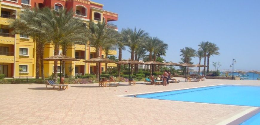 fully furnished spacious 3 bedroom apartment with private beach