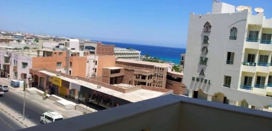 Nice 2 bedrooms in Hadaba with sea view near Roma hotel