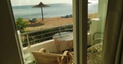 Fully furnished 2 bedrooms apartment Sea view with private beach In beautiful resort !