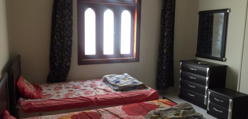 Spacious 1-bedroom apartment close to Metro supermarket in El kawther area