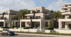 Twin house overlooking the sea