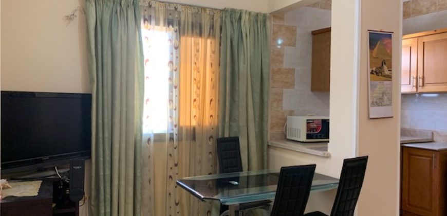 Furnished one-bedroom apartment in the most popular area of Hurghada