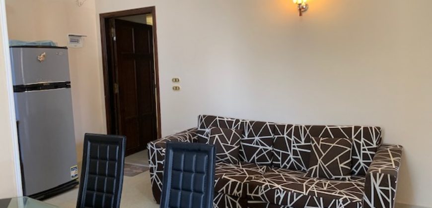 Furnished one-bedroom apartment in the most popular area of Hurghada