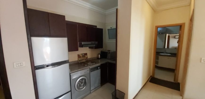 Furnished 1-bedroom apartment in the compound