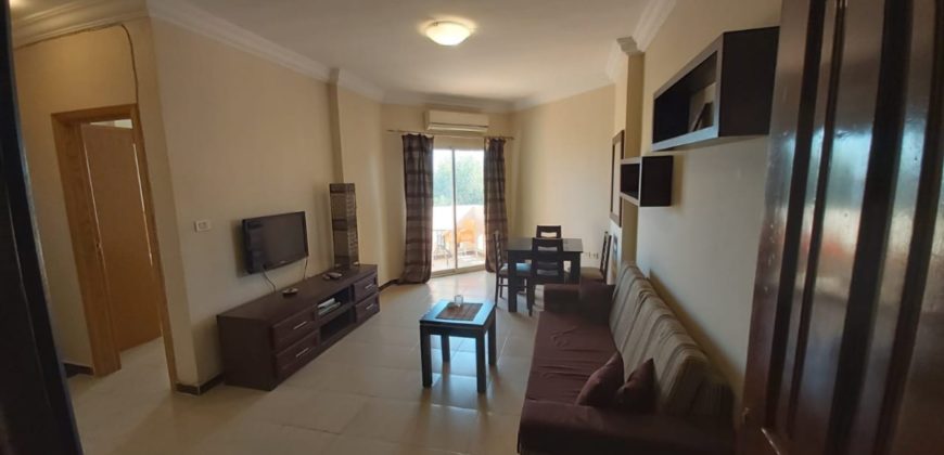 Furnished 1-bedroom apartment in the compound