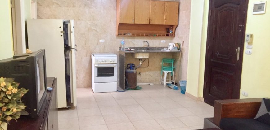 Furnished 1 bedroom apartment in El keyadat area