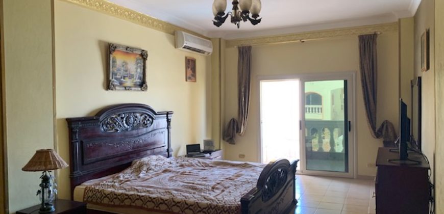 Furnished villa with private pool in Mubarak-7 area