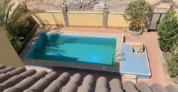 Furnished villa with private pool in Mubarak-7 area