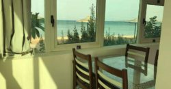 Fully furnished 2 bedrooms apartment Sea view with private beach In beautiful resort !