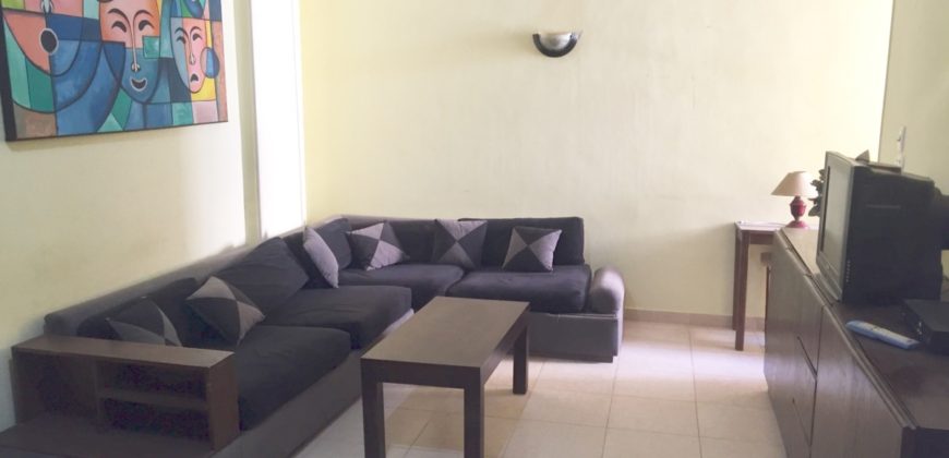 Furnished 1 bedroom apartment in El keyadat area