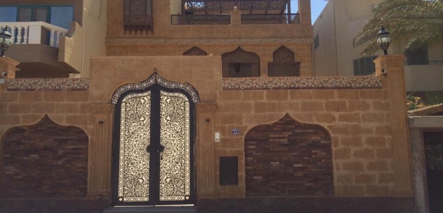 Villa in Moroccan style